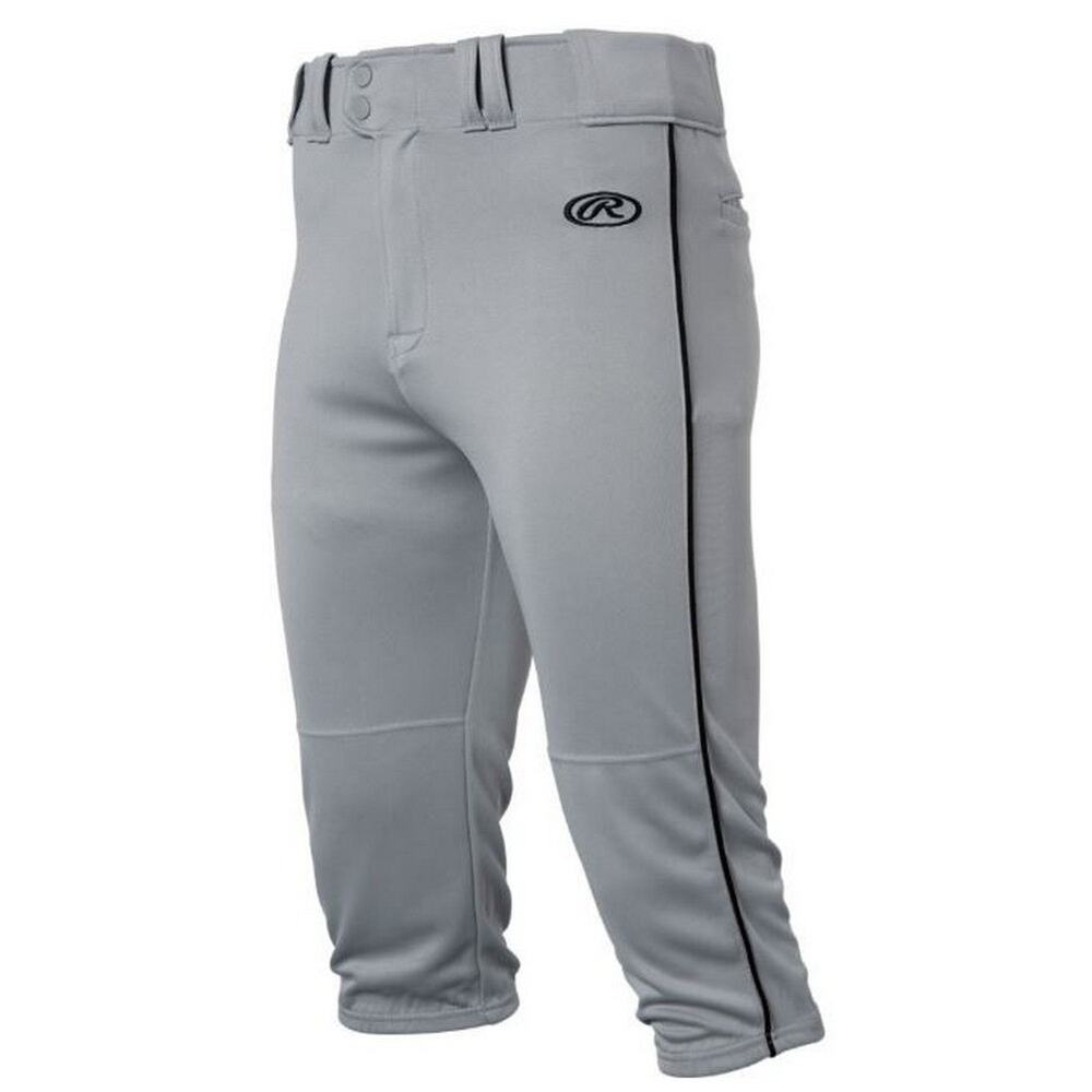 NWT Rawlings White Launch Pipes Knicker Baseball Pants Adults Men's Size Medium